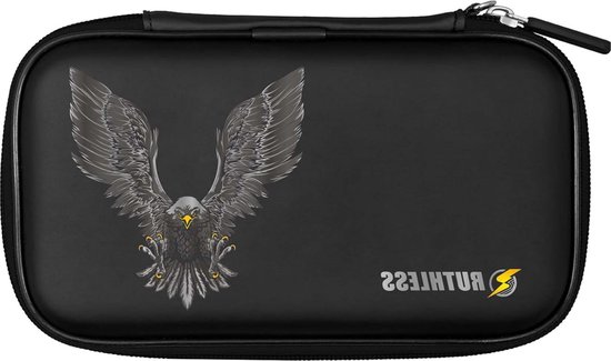 Dart Case Opslag Portemonnee Zwart Adelaar - Professionele Darts Case van Dart