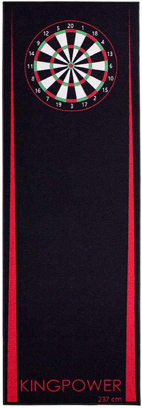 Dart Darts Tapijt Dart Tapijt Dart Mat 237x80cm Steeldart Darts Dartbord Accessoires Afvoerlijn Bescherming Rubber Dartbord Verschillende Ontwerpen Kingpower