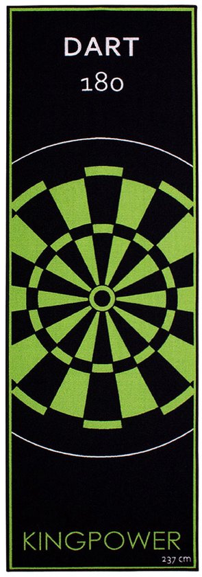 Dart Darts Tapijt Dart Tapijt Dart Mat 237x80cm Steeldart Darts Dartbord Accessoires Afvoerlijn Bescherming Rubber Dartbord Verschillende Ontwerpen Kingpower van Dart