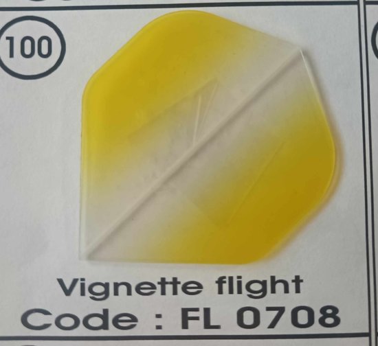 Dart Flights - 10 sets (30 stuks) - 100 micron - 0708 van Dart