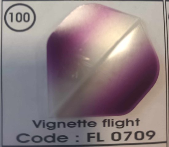 Dart Flights - 10 sets (30 stuks) - 100 micron - 0709 van Dart