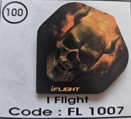 Dart Flights - 10 sets (30 stuks) - 100 micron - 1007 van Dart