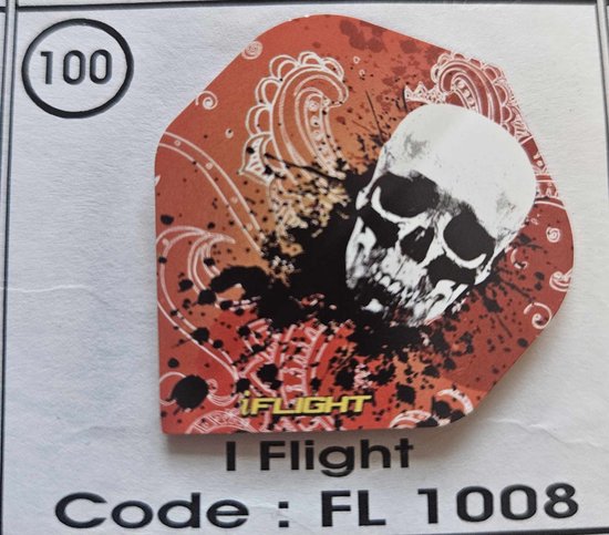 Dart Flights - 10 sets (30 stuks) - 100 micron - 1008 van Dart