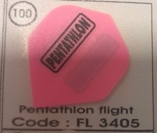 Dart Flights - 10 sets (30 stuks) - 100 micron -3405 van Dart