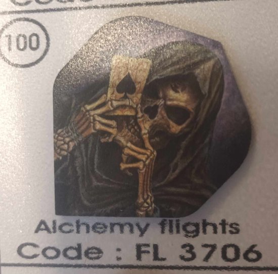 Dart Flights - 10 sets (30 stuks) - 100 micron - 3706 van Dart