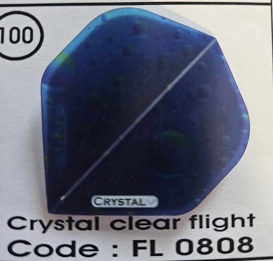 Dart Flights - 10 sets (30 stuks) - 100 micron - 808 van Dart