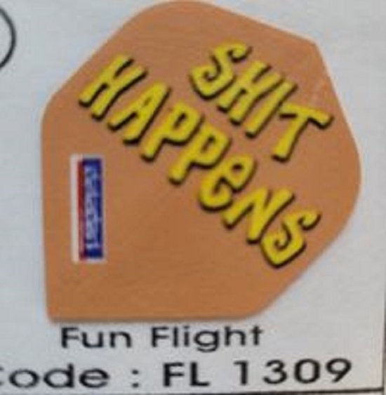 Dart Flights - 10 sets (30 stuks) - 75 micron - Fun Flights 1309 van Dart