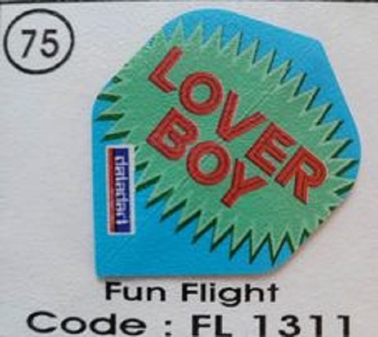 Dart Flights - 10 sets (30 stuks) - 75 micron - Fun Flights 1311 van Dart