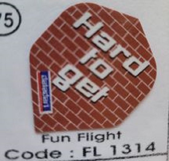 Dart Flights - 10 sets (30 stuks) - 75 micron - Fun Flights 1314 van Dart