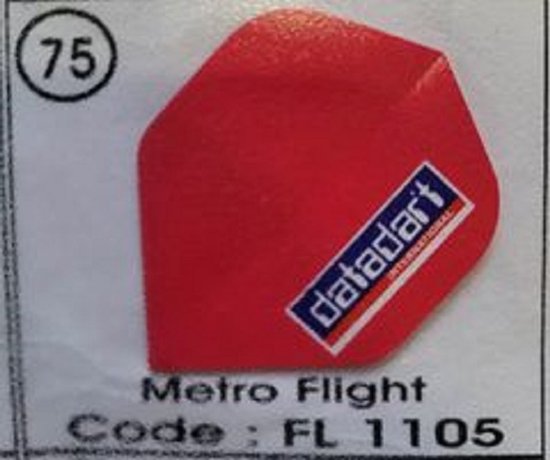Dart Flights - 10 sets (30 stuks) - 75 micron - metro Flights Roze van Dart