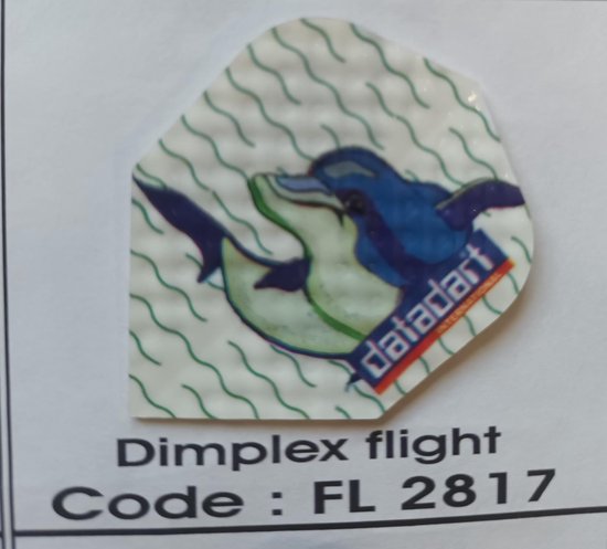 Dart Flights - 10 sets (30 stuks) - Dimplex - Dolfijn van Bull's