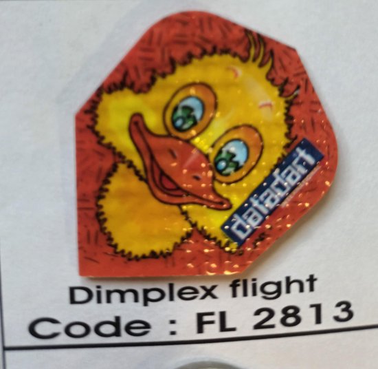 Dart Flights - 10 sets (30 stuks) - Dimplex - eend kop - duck van Merkloos