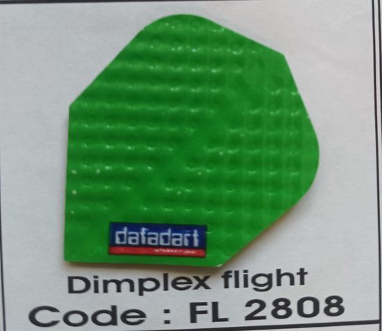 Dart Flights - 10 sets (30 stuks) - Dimplex - Groen van Pentathlon