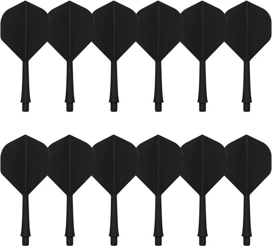 Dart Flights met Shafts - Dart Accessoires Set - Darts Spel - Stabiele Pijlen - 75 mm - null van Dart