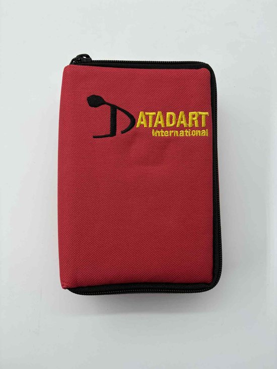 Dart hoesje - dart wallet - dartcase - Dartetui / Rood van McKleuren
