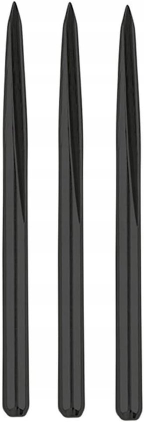Dart Punten - Steeltip Punten - Darts Spelen - Extra Lange Punten - 41mm Lengte - Zwart