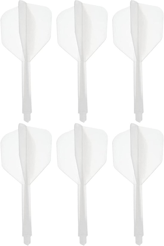 Dart Schachten met Vluchten - Dart Accessoires Set - Darts Spelen - Geïntegreerd Ontwerp - Standaard Maat - Transparant van Merkloos