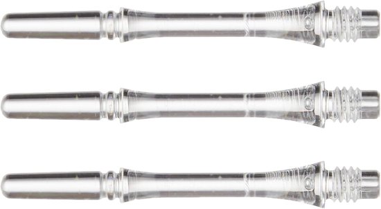 Dart Schachten - Spinner Assen - Precisie Darten - Zelfdraaiend Systeem - In-Between 24mm - Transparant