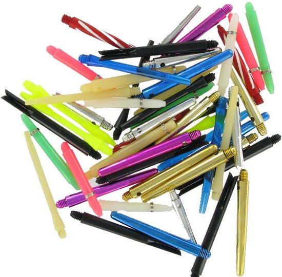 Dart shafts assortiment  30 stuks diverse soorten en maten 10 set van Harrows