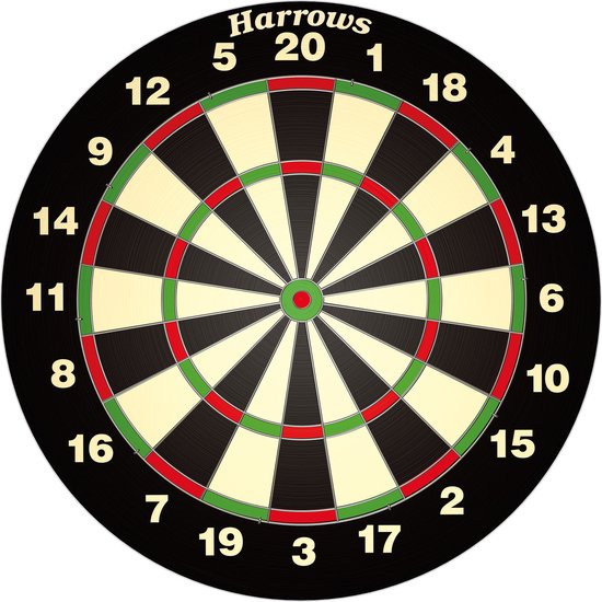 Dartbord Harrows World Champion 45 cm - Sportief spelen - Darten/darts - Dartborden voor kinderen en volwassenen van Dart