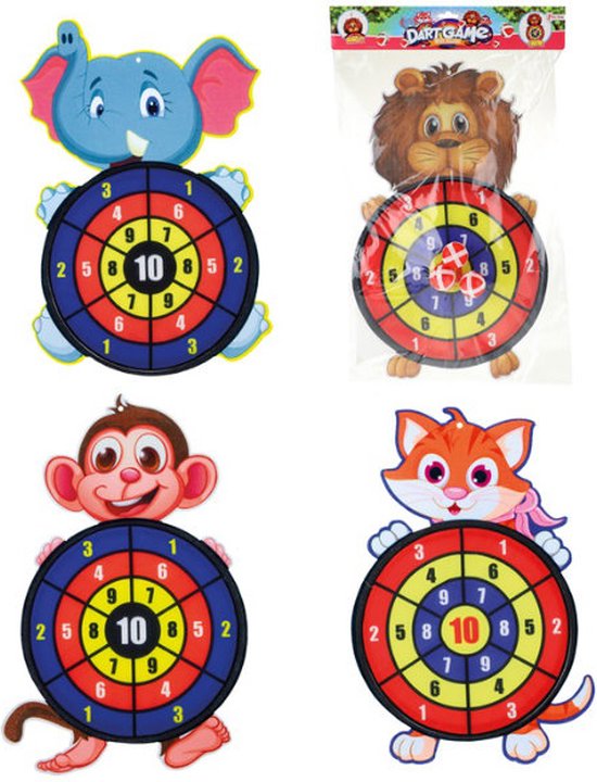 Dartbord klittenband dier van Dart