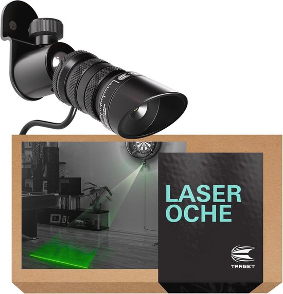 Dartbord Laser Oche - Precisie Markering voor Darts met Wandmontage en MOD Systeem van Winmau