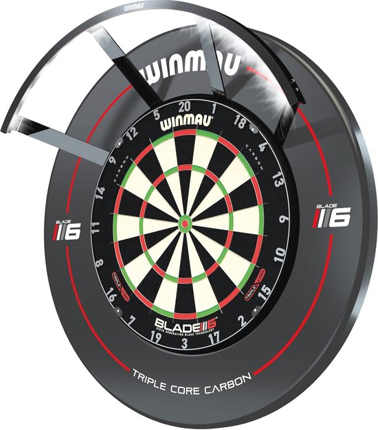 Dartbord Licht met LED Surround voor Optimaal Spel van Mission
