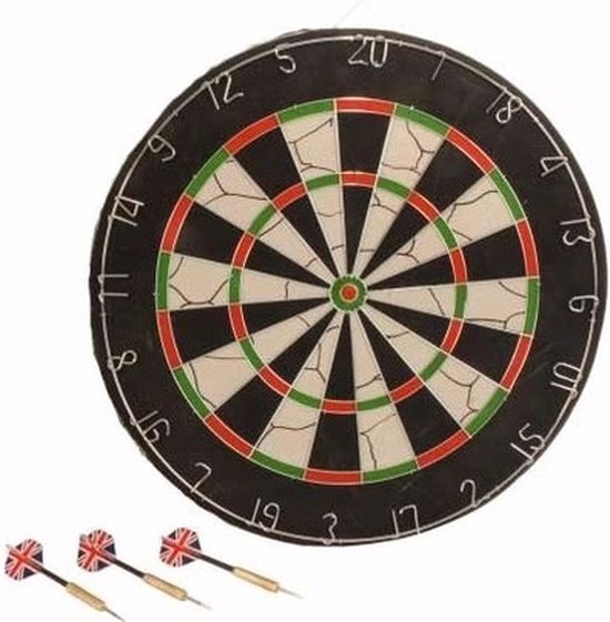 Dartbord met pijlen 45 cm van Dart