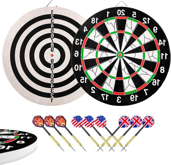 Dartbord met professionele dartset - Ideaal voor thuisgebruik Dartbord van Dart