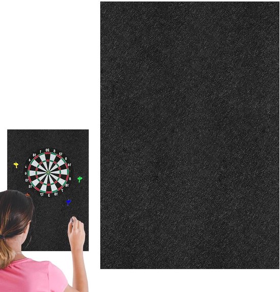 Dartbord Muurbeschermer - Dart Surround - Muur Beschermen - Tegelontwerp - 60x90CM - Meerkleurig