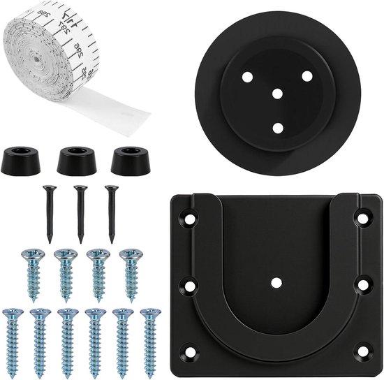 Dartbord Ophangbeugel - Muurhouder Dartbord - Darts Spelen - Universele Compatibiliteit - M - Zwart