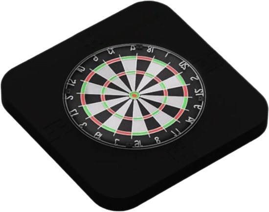 Dartbord Ring - Dartbord Achtergrond - Muren Beschermen - Schokabsorberend EVA Materiaal - 45 cm Diameter - Zwart