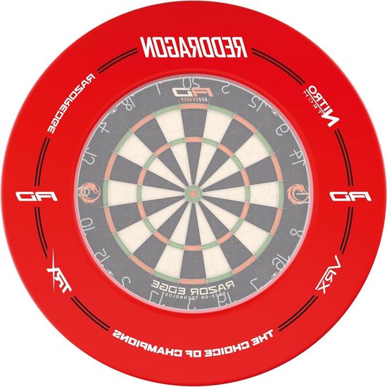 Dartbord Rode Draak - Omgeving voor Darten en Spelen met Vrienden van Dart