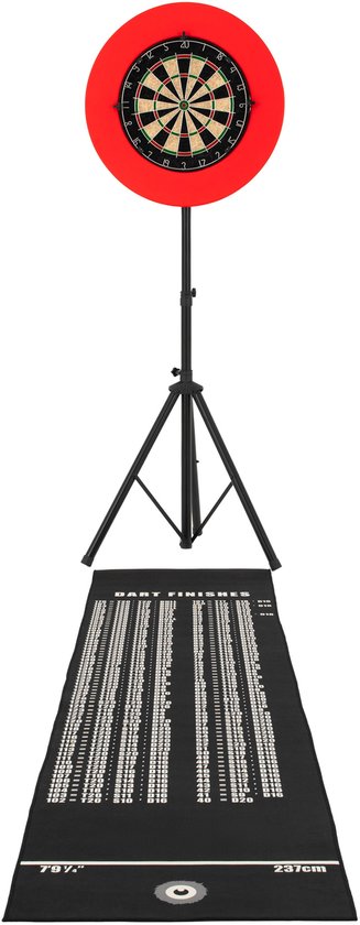 Dartbord set - statief standaard surround thuis kit professioneel sisal