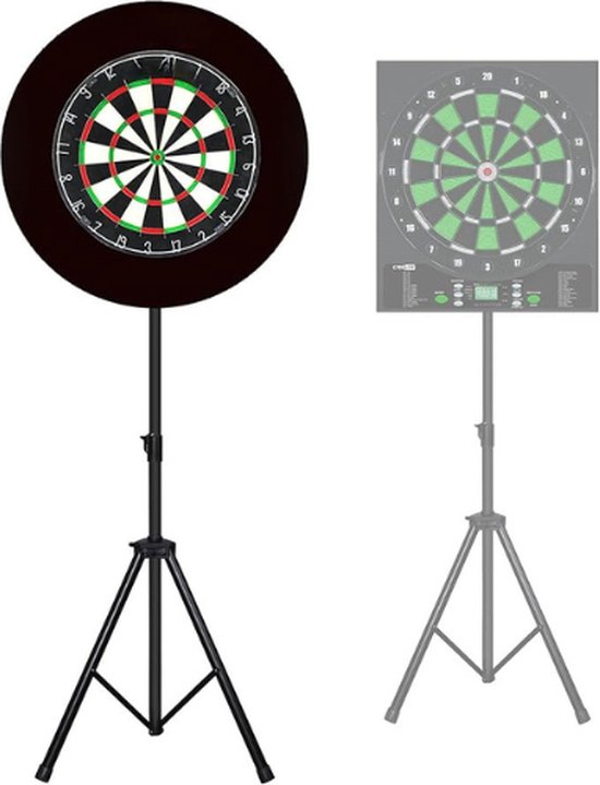 Dartbord Staandaard - Dart Standaard - Verstelbaar - Dart Statief - Voor Dartborden van Merkloos