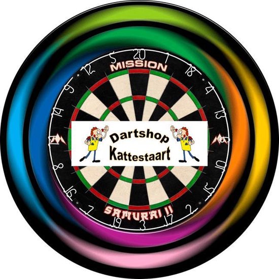 Dartbord Surround Design Rainbow van Dart