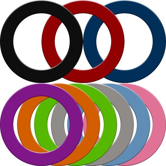 Dartbord Surround Designa Rood van Dart