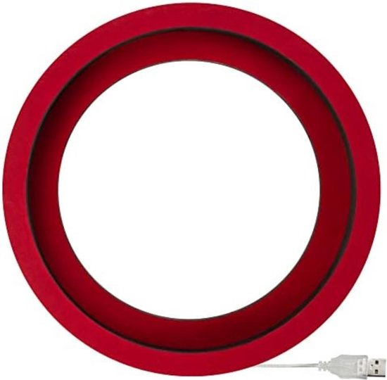 Dartbord surround ring - Dartbord verlichting led surround - Dartbord verlichting voordeelpakket - 62 x 61 x 14 cm; 1,84 Klg - Rood van Echowell