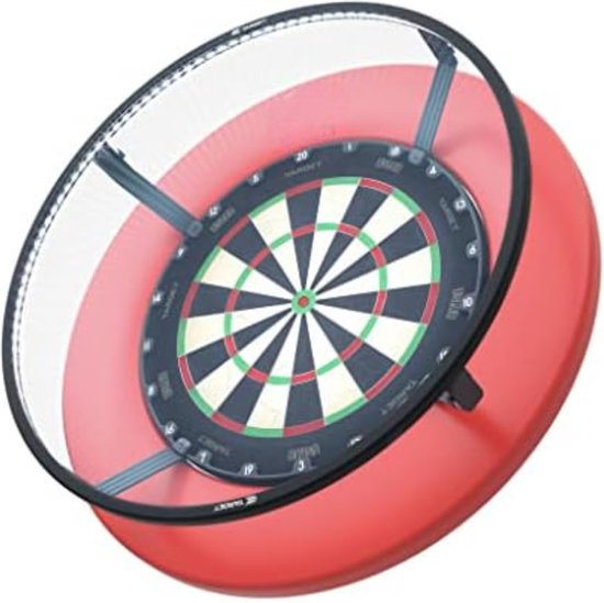 Dartbord surround ring - Dartbord verlichting led surround - Dartbord verlichting voordeelpakket - Zwart van LifeGoods
