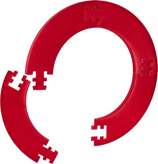Dartbord Surround Ring R7 - 4-Delig - Stevige Muurbescherming - EVA - Rood van Dart