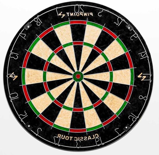 Dartbord - Trainingsbord Darts - Bar Spelletjes Spelen - Professionele Kwaliteit - 45.7 x 45.7 cm - Niet gespecificeerd