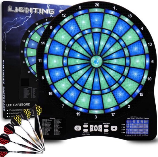 Dartbord Verlichting - Dartbord verlichting Led Surround - Dartbord Licht van Dart