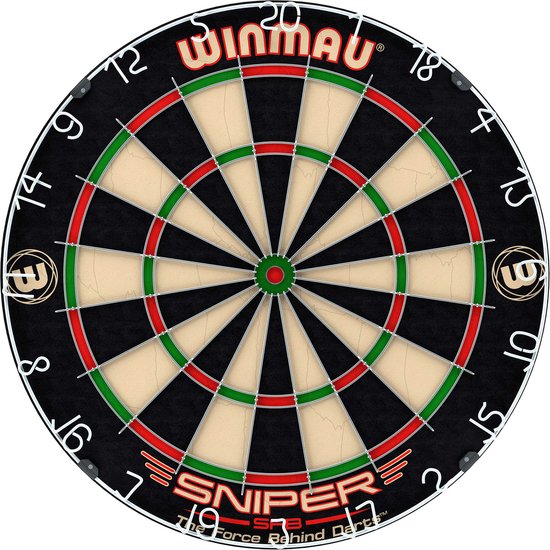 Dartbord Winmau Sniper set incl. dartpijlen van Winmau
