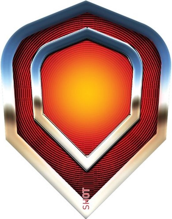 Dartflight Shot Americana Chrome van Dart