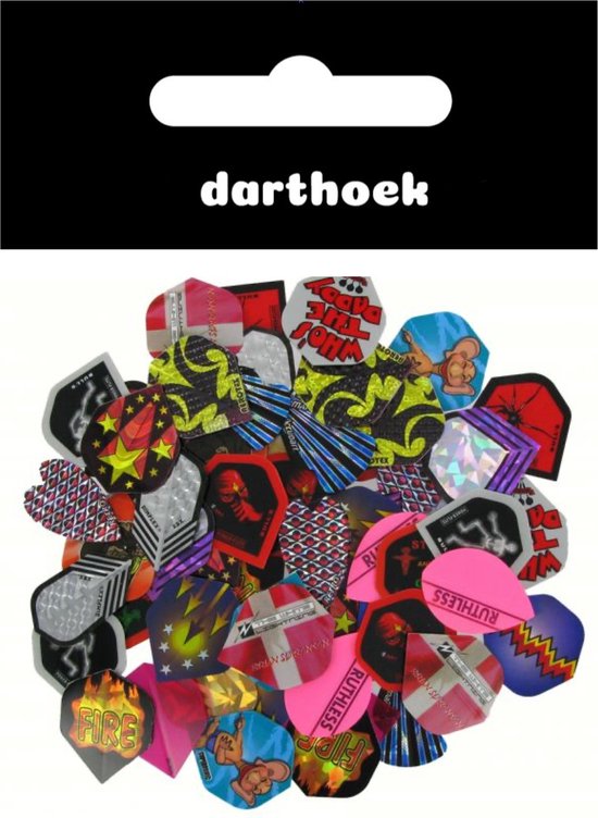 Darthoek Diverse merken flights voordeelpak 100 sets (300 stuks) van Darthoek