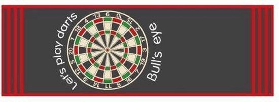 Dartmat - Antraciet - 237x80 cm van XQ Max