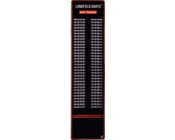 Dartmat - Nylon met Latex Achterkant - 285 x 66 cm - Met uitgooitabel - Engelhart van Merkloos