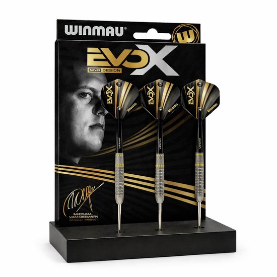 Dartpijl en Case Display - Dartpijl Houder Standaard - 3 Pijlen - Pijlhoes houder - Dartpijl Display - Darts Cadeau - Zwart van Merkloos