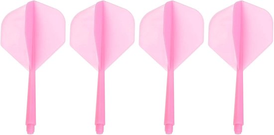 Dartpijl Sets - Geïntegreerde Schachten - Darts Spelen - Lichtgewicht Ontwerp - 4-Pack - Roze