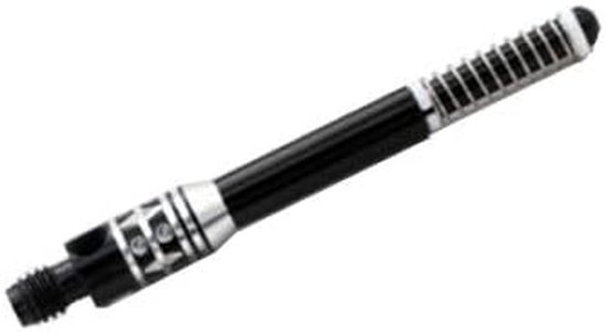 Dartpijlen Aluminium Shafts Zwart 53mm Set